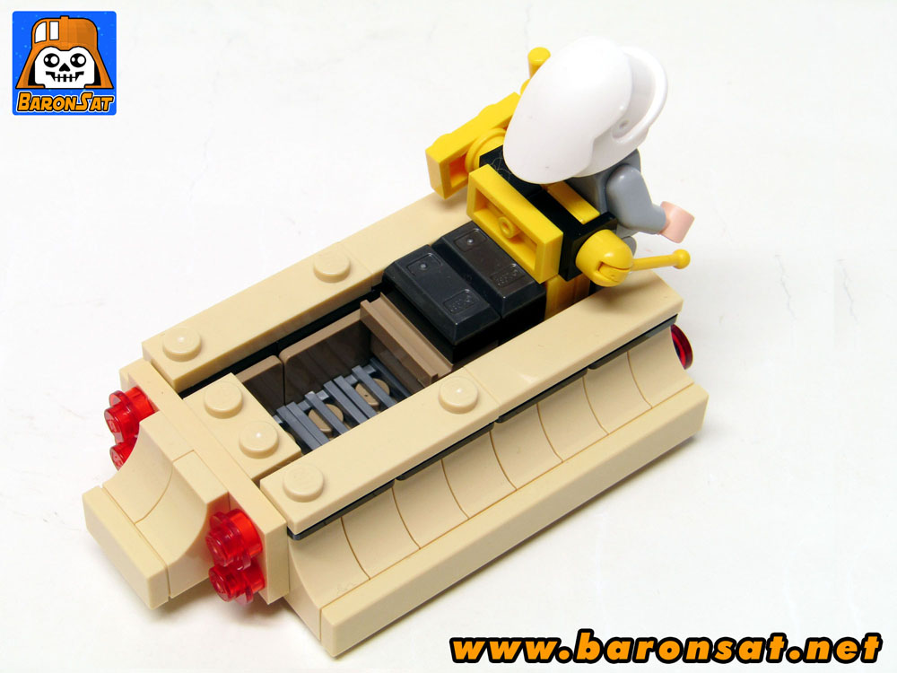 Lego moc Rebel Cart Yavin4 top open